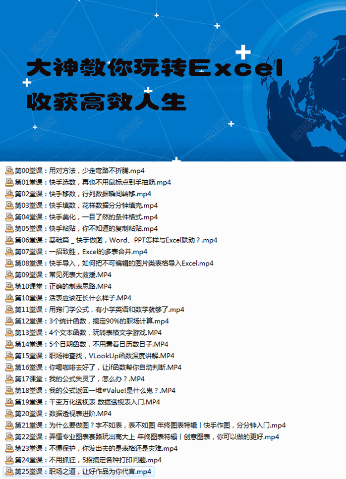 大神教你玩转Excel 收获高效人生