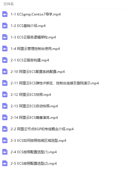 阿里大牛亲授阿里云主机(ECS)与CentOS7实战视频教程