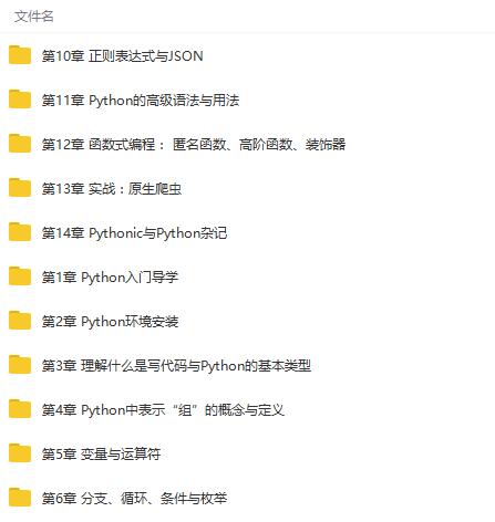 pythonPython3入门+进阶课程