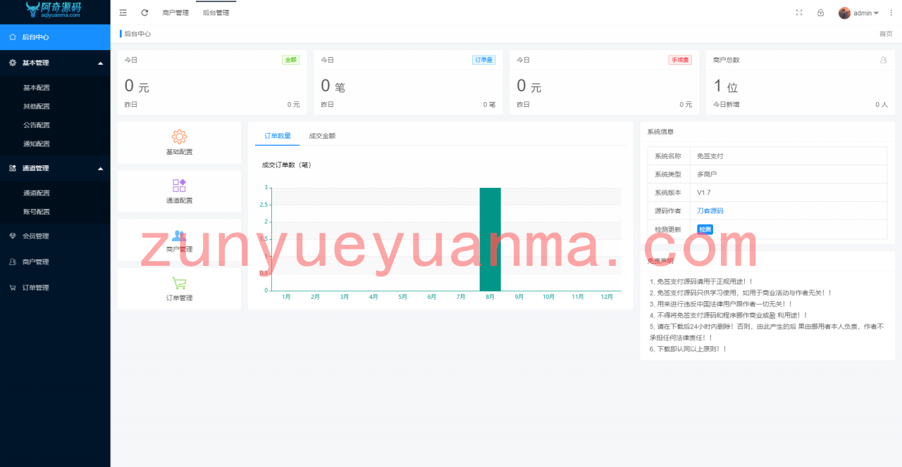 多商户免签 个码免签支付 微信支付宝QQ免签支付 APP+PC监控 码支付系统源码 站长亲测