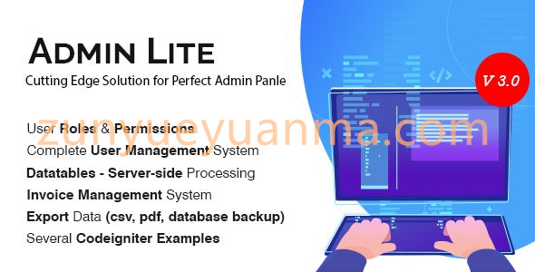 Admin Lite v3.1 – PHP 管理面板 + 用户管理