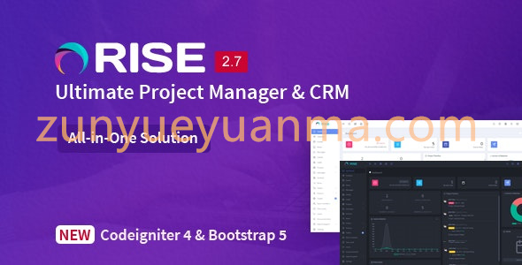 RISE v3.0 – PHP项目管理源码