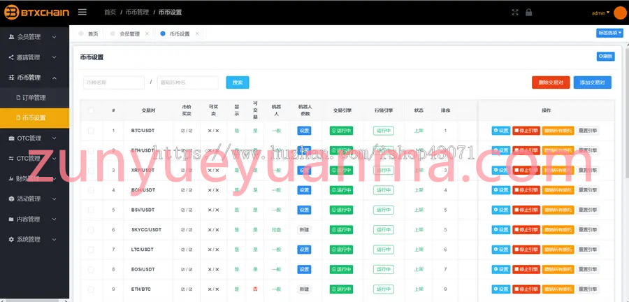 数字区块交易所，基于Java开发的区块链交易所 | BTC交易所