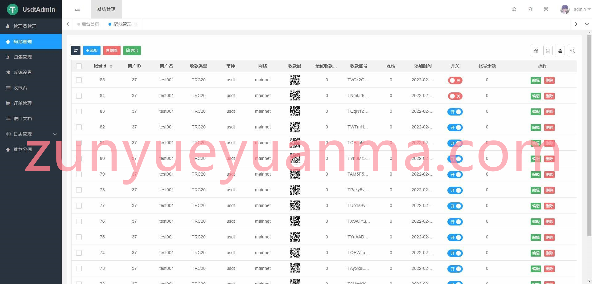 USDT跑分源码TRC20协议ERC20协议监听自动回调usdt支付系统源码带三级分销